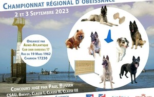 Championnat Régional Poitou-Charentes d'Obéissance