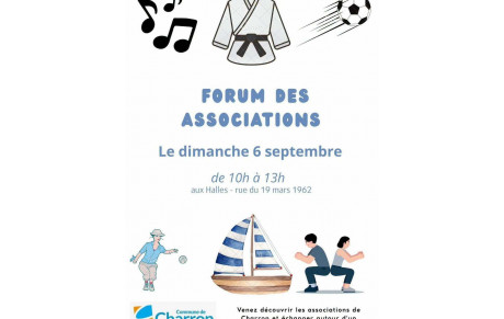 Forum des associations à Charron - 2026